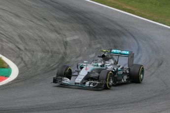 World © Octane Photographic Ltd. Mercedes AMG Petronas F1 W06 Hybrid – Nico Rosberg. Friday 19th June 2015, F1 Practice 2, Red Bull Ring, Spielberg, Austria. Digital Ref: 1306LB1D6327