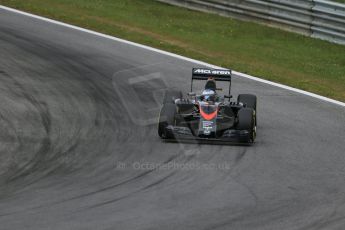 World © Octane Photographic Ltd. McLaren Honda MP4/30 – Fernando Alonso. Friday 19th June 2015, F1 Austrian GP Practice 2, Red Bull Ring, Spielberg, Austria. Digital Ref: 1306LB1D6351
