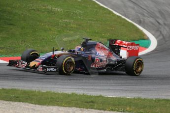 World © Octane Photographic Ltd. Scuderia Toro Rosso STR10 – Max Verstappen. Friday 19th June 2015, F1 Austrian GP Practice 2, Red Bull Ring, Spielberg, Austria. Digital Ref: 1306LB1D6370
