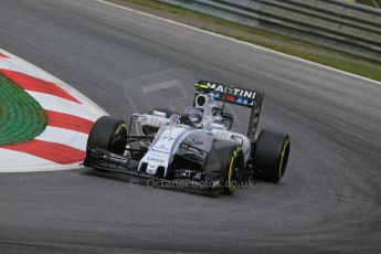 World © Octane Photographic Ltd. Williams Martini Racing FW37 – Valtteri Bottas. Friday 19th June 2015, F1 Austrian GP Practice 2, Red Bull Ring, Spielberg, Austria. Digital Ref: 1306LB1D6410