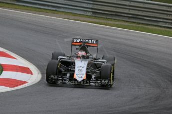 World © Octane Photographic Ltd. Sahara Force India VJM08 – Nico Hulkenberg. Friday 19th June 2015, F1 Austrian GP Practice 2, Red Bull Ring, Spielberg, Austria. Digital Ref: 1306LB1D6460