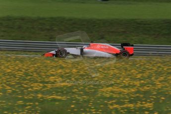 World © Octane Photographic Ltd. Manor Marussia F1 Team MR03B – William Stevens. Friday 19th June 2015, F1 Austrian GP Practice 2, Red Bull Ring, Spielberg, Austria. Digital Ref: 1306LB1D6586