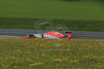 World © Octane Photographic Ltd. Manor Marussia F1 Team MR03B – Roberto Merhi. Friday 19th June 2015, F1 Austrian GP Practice 2, Red Bull Ring, Spielberg, Austria. Digital Ref: 1306LB1D6612