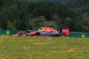 World © Octane Photographic Ltd. Infiniti Red Bull Racing RB11 – Daniel Ricciardo. Friday 19th June 2015, F1 GP Practice 2, Red Bull Ring, Spielberg, Austria. Digital Ref: 1306LB1D6648