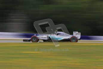 World © Octane Photographic Ltd. Mercedes AMG Petronas F1 W06 Hybrid – Nico Rosberg. Friday 19th June 2015, F1 Practice 2, Red Bull Ring, Spielberg, Austria. Digital Ref: 1306LB1D6730