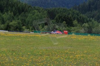 World © Octane Photographic Ltd. Scuderia Toro Rosso STR10 – Carlos Sainz Jnr. Friday 19th June 2015, F1 Austrian GP Practice 2, Red Bull Ring, Spielberg, Austria. Digital Ref: 1306LB1D6793