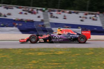 World © Octane Photographic Ltd. Infiniti Red Bull Racing RB11 – Daniil Kvyat. Friday 19th June 2015, F1 Austrian GP Practice 2, Red Bull Ring, Spielberg, Austria. Digital Ref: 1306LB1D6837