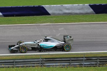 World © Octane Photographic Ltd. Mercedes AMG Petronas F1 W06 Hybrid – Lewis Hamilton. Friday 19th June 2015, F1 Austrian GP Practice 2, Red Bull Ring, Spielberg, Austria. Digital Ref: 1306LB1L2944