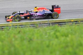 World © Octane Photographic Ltd. Infiniti Red Bull Racing RB11 – Daniel Ricciardo. Friday 19th June 2015, F1 GP Practice 2, Red Bull Ring, Spielberg, Austria. Digital Ref: 1306LB1L3004