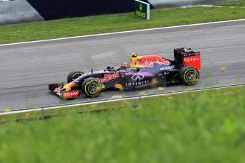 World © Octane Photographic Ltd. Infiniti Red Bull Racing RB11 – Daniil Kvyat. Friday 19th June 2015, F1 Austrian GP Practice 2, Red Bull Ring, Spielberg, Austria. Digital Ref: 1306LB1L3038