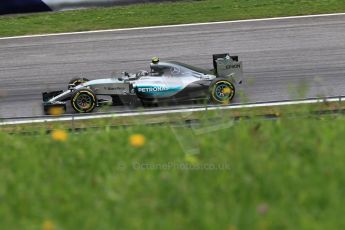 World © Octane Photographic Ltd. Mercedes AMG Petronas F1 W06 Hybrid – Nico Rosberg. Friday 19th June 2015, F1 Practice 2, Red Bull Ring, Spielberg, Austria. Digital Ref: 1306LB1L3074