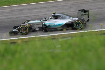 World © Octane Photographic Ltd. Mercedes AMG Petronas F1 W06 Hybrid – Nico Rosberg. Friday 19th June 2015, F1 Practice 2, Red Bull Ring, Spielberg, Austria. Digital Ref: 1306LB1L3160