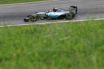 World © Octane Photographic Ltd. Mercedes AMG Petronas F1 W06 Hybrid – Nico Rosberg. Friday 19th June 2015, F1 Practice 2, Red Bull Ring, Spielberg, Austria. Digital Ref: 1306LB1L3222