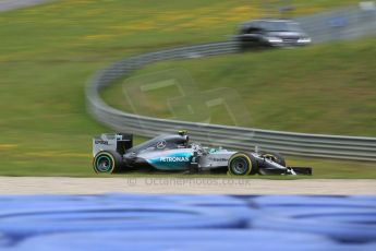 World © Octane Photographic Ltd. Mercedes AMG Petronas F1 W06 Hybrid – Nico Rosberg. Saturday 20th June 2015, F1 Practice 3, Red Bull Ring, Spielberg, Austria. Digital Ref: 1311CB5D4917