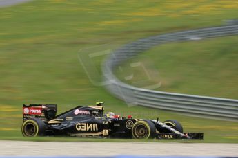 World © Octane Photographic Ltd. Lotus F1 Team E23 Hybrid – Pastor Maldonado. Saturday 20th June 2015, F1 Austrian GP Practice 3, Red Bull Ring, Spielberg, Austria. Digital Ref: 1311CB5D4995