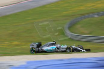 World © Octane Photographic Ltd. Mercedes AMG Petronas F1 W06 Hybrid – Nico Rosberg. Saturday 20th June 2015, F1 Practice 3, Red Bull Ring, Spielberg, Austria. Digital Ref: 1311CB5D4999