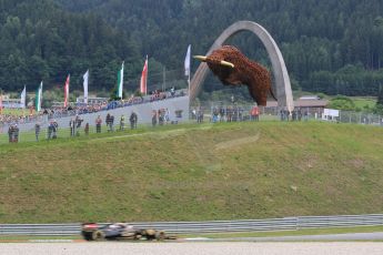 World © Octane Photographic Ltd. Lotus F1 Team E23 Hybrid – Romain Grosjean. Saturday 20th June 2015, F1 Austrian GP Practice 3, Red Bull Ring, Spielberg, Austria. Digital Ref: 1311CB7D5538