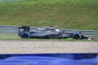 World © Octane Photographic Ltd. McLaren Honda MP4/30 - Jenson Button. Saturday 20th June 2015, F1 Austrian GP Practice 3, Red Bull Ring, Spielberg, Austria. Digital Ref: 1311CB7D5909