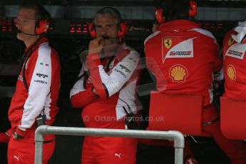 World © Octane Photographic Ltd. Scuderia Ferrari - Maurizio Arrivabene. Saturday 20th June 2015, F1 Austrian GP Practice 3, Red Bull Ring, Spielberg, Austria. Digital Ref: 1311LB1D7765