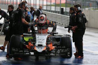 World © Octane Photographic Ltd. Sahara Force India VJM08 – Nico Hulkenberg. Saturday 20th June 2015, F1 Austrian GP Practice 3, Red Bull Ring, Spielberg, Austria. Digital Ref: 1311LB1D7923