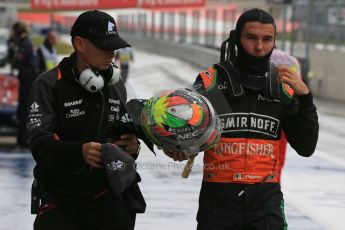 World © Octane Photographic Ltd. Sahara Force India VJM08 – Sergio Perez. Saturday 20th June 2015, F1 Austrian GP Practice 3, Red Bull Ring, Spielberg, Austria. Digital Ref: 1311LB1D7972