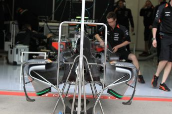 World © Octane Photographic Ltd. Sahara Force India VJM08. Saturday 20th June 2015, F1 Austrian GP Practice 3, Red Bull Ring, Spielberg, Austria. Digital Ref: 11311LW1L3440