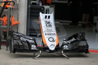 World © Octane Photographic Ltd. Sahara Force India VJM08 – Sergio Perez. Saturday 20th June 2015, F1 Austrian GP Practice 3, Red Bull Ring, Spielberg, Austria. Digital Ref: 1311LW1L3444