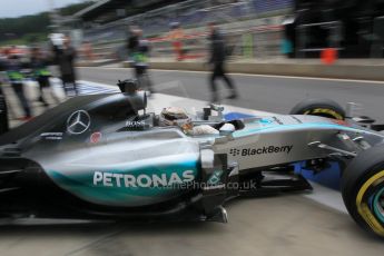 World © Octane Photographic Ltd. Mercedes AMG Petronas F1 W06 Hybrid – Lewis Hamilton. Saturday 20th June 2015, F1 Austrian GP Practice 3, Red Bull Ring, Spielberg, Austria. Digital Ref: 1311LW1L3478