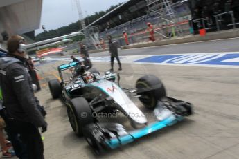 World © Octane Photographic Ltd. Mercedes AMG Petronas F1 W06 Hybrid – Lewis Hamilton. Saturday 20th June 2015, F1 Austrian GP Practice 3, Red Bull Ring, Spielberg, Austria. Digital Ref: 1311LW1L3559