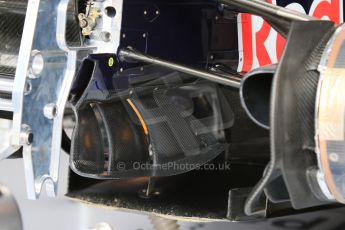 World © Octane Photographic Ltd. Infiniti Red Bull Racing RB11 turning vane detail. Saturday 20th June 2015, F1 GP Qualifying Parc Ferme, Red Bull Ring, Spielberg, Austria. Digital Ref: 1312CB7D6235