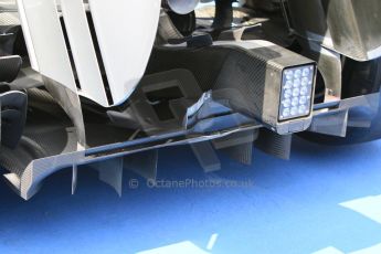 World © Octane Photographic Ltd. Mercedes AMG Petronas F1 W06 Hybrid diffusor detail. Saturday 20th June 2015, F1 Austrian GP Qualifying Parc Ferme, Red Bull Ring, Spielberg, Austria. Digital Ref: 1312CB7D6290