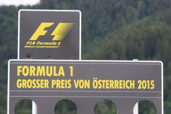 World © Octane Photographic Ltd. Saturday 20th June 2015, F1 Austrian GP Qualifying Parc Ferme, Red Bull Ring, Spielberg, Austria. Digital Ref: 1312CB7D6300