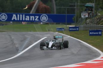 World © Octane Photographic Ltd. Mercedes AMG Petronas F1 W06 Hybrid – Nico Rosberg. Saturday 20th June 2015, F1 Qualifying, Red Bull Ring, Spielberg, Austria. Digital Ref: 1312LB1D8007