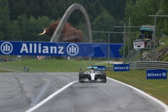 World © Octane Photographic Ltd. Mercedes AMG Petronas F1 W06 Hybrid – Lewis Hamilton. Saturday 20th June 2015, F1 Austrian GP Qualifying, Red Bull Ring, Spielberg, Austria. Digital Ref: 1312LB1D8013