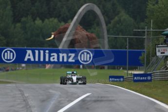 World © Octane Photographic Ltd. Mercedes AMG Petronas F1 W06 Hybrid – Nico Rosberg. Saturday 20th June 2015, F1 Qualifying, Red Bull Ring, Spielberg, Austria. Digital Ref: 1312LB1D8052
