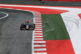 World © Octane Photographic Ltd. Scuderia Toro Rosso STR10 – Max Verstappen. Saturday 20th June 2015, F1 Austrian GP Qualifying, Red Bull Ring, Spielberg, Austria. Digital Ref: 1312LB1D8233