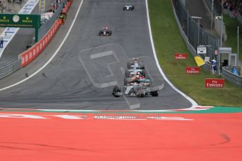 World © Octane Photographic Ltd. Mercedes AMG Petronas F1 W06 Hybrid – Lewis Hamilton. Sunday 21st June 2015, F1 Austrian GP Race, Red Bull Ring, Spielberg, Austria. Digital Ref: 1319LB1D9502