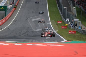 World © Octane Photographic Ltd. Scuderia Ferrari SF15-T– Kimi Raikkonen. Sunday 21st June 2015, F1 Austrian GP Race, Red Bull Ring, Spielberg, Austria. Digital Ref: 1319LB1D9508