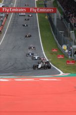 World © Octane Photographic Ltd. Sahara Force India VJM08 – Nico Hulkenberg. Sunday 21st June 2015, F1 Austrian GP Race, Red Bull Ring, Spielberg, Austria. Digital Ref: 1319LB1D9596