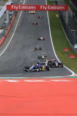 World © Octane Photographic Ltd. Sauber F1 Team C34-Ferrari – Felipe Nasr. Sunday 21st June 2015, F1 Austrian GP Race Red Bull Ring, Spielberg, Austria. Digital Ref: 1319LB1D9610