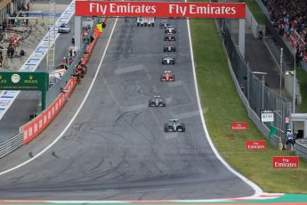 World © Octane Photographic Ltd. Mercedes AMG Petronas F1 W06 Hybrid – Nico Rosberg. Sunday 21st June 2015, F1 Race, Red Bull Ring, Spielberg, Austria. Digital Ref: 1319LB1D9694