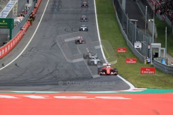 World © Octane Photographic Ltd. Scuderia Ferrari SF15-T– Sebastian Vettel. Sunday 21st June 2015, F1 Austrian GP Race, Red Bull Ring, Spielberg, Austria. Digital Ref: 1319LB1D9759
