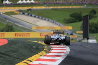 World © Octane Photographic Ltd. Mercedes AMG Petronas F1 W06 Hybrid – Lewis Hamilton. Sunday 21st June 2015, F1 Austrian GP Race, Red Bull Ring, Spielberg, Austria. Digital Ref: 1319LB1D9882