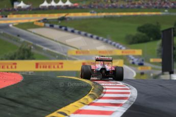 World © Octane Photographic Ltd. Scuderia Ferrari SF15-T– Sebastian Vettel. Sunday 21st June 2015, F1 Austrian GP Race, Red Bull Ring, Spielberg, Austria. Digital Ref: 1319LB1D9889