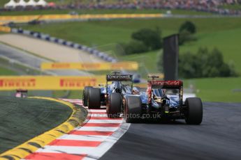 World © Octane Photographic Ltd. Sahara Force India VJM08 – Sergio Perez. Sunday 21st June 2015, F1 Austrian GP Race, Red Bull Ring, Spielberg, Austria. Digital Ref: 1319LB1D9926