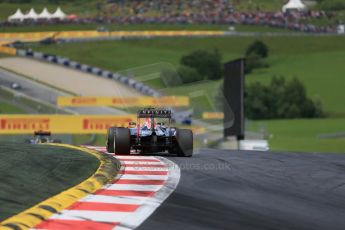 World © Octane Photographic Ltd. Infiniti Red Bull Racing RB11 – Daniil Kvyat. Sunday 21st June 2015, F1 Austrian GP Race, Red Bull Ring, Spielberg, Austria. Digital Ref: 1319LB1D9940