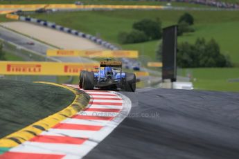 World © Octane Photographic Ltd. Sauber F1 Team C34-Ferrari – Marcus Ericsson. Sunday 21st June 2015, F1 Austrian GP Race, Red Bull Ring, Spielberg, Austria. Digital Ref: 1319LB1D9954