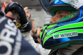 World © Octane Photographic Ltd. Williams Martini Racing FW37 – Felipe Massa. Sunday 21st June 2015, F1 Austrian GP Race Podium, Red Bull Ring, Spielberg, Austria. Digital Ref: 1320LW1L4156