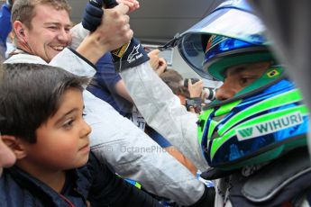 World © Octane Photographic Ltd. Williams Martini Racing FW37 – Felipe Massa. Sunday 21st June 2015, F1 Austrian GP Race Podium, Red Bull Ring, Spielberg, Austria. Digital Ref: 1320LW1L4165