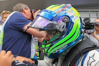 World © Octane Photographic Ltd. Williams Martini Racing FW37 – Felipe Massa. Sunday 21st June 2015, F1 Austrian GP Race Podium, Red Bull Ring, Spielberg, Austria. Digital Ref: 1320LW1L4194